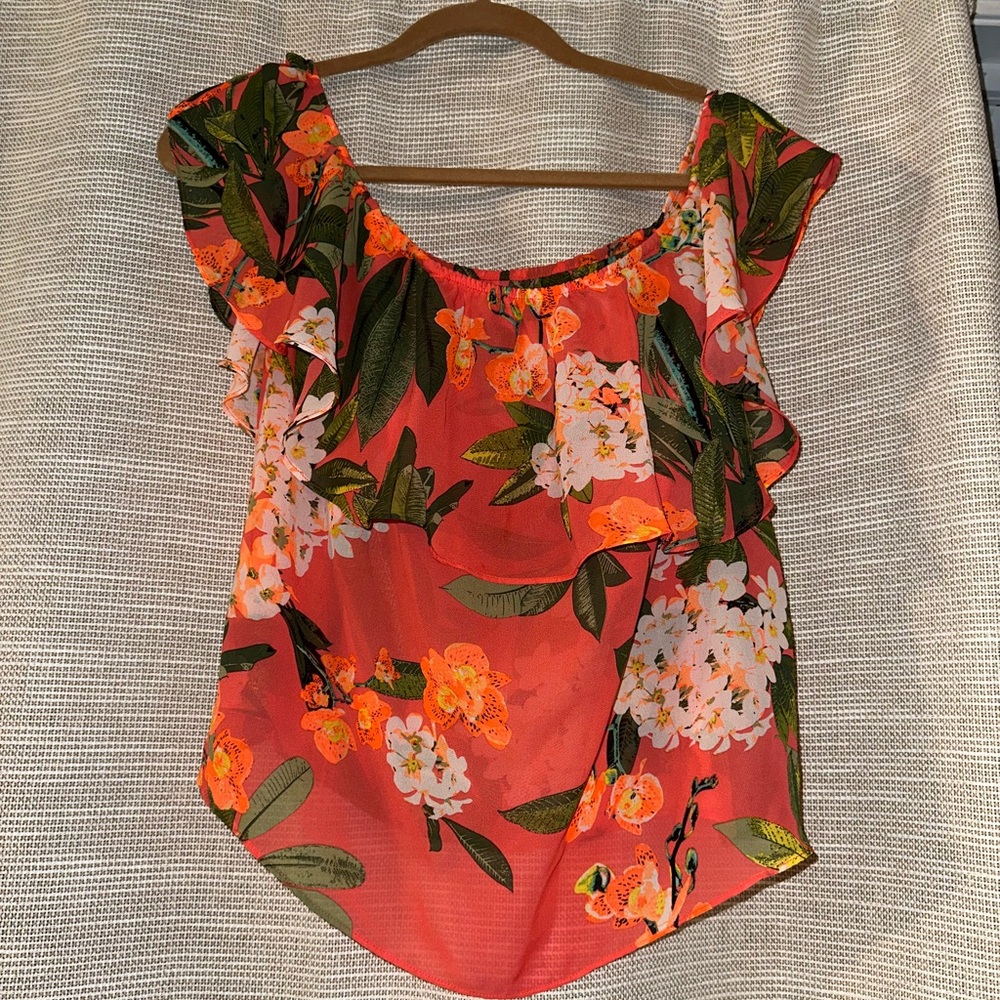 Show me your mumu mai tai off the shoulder top